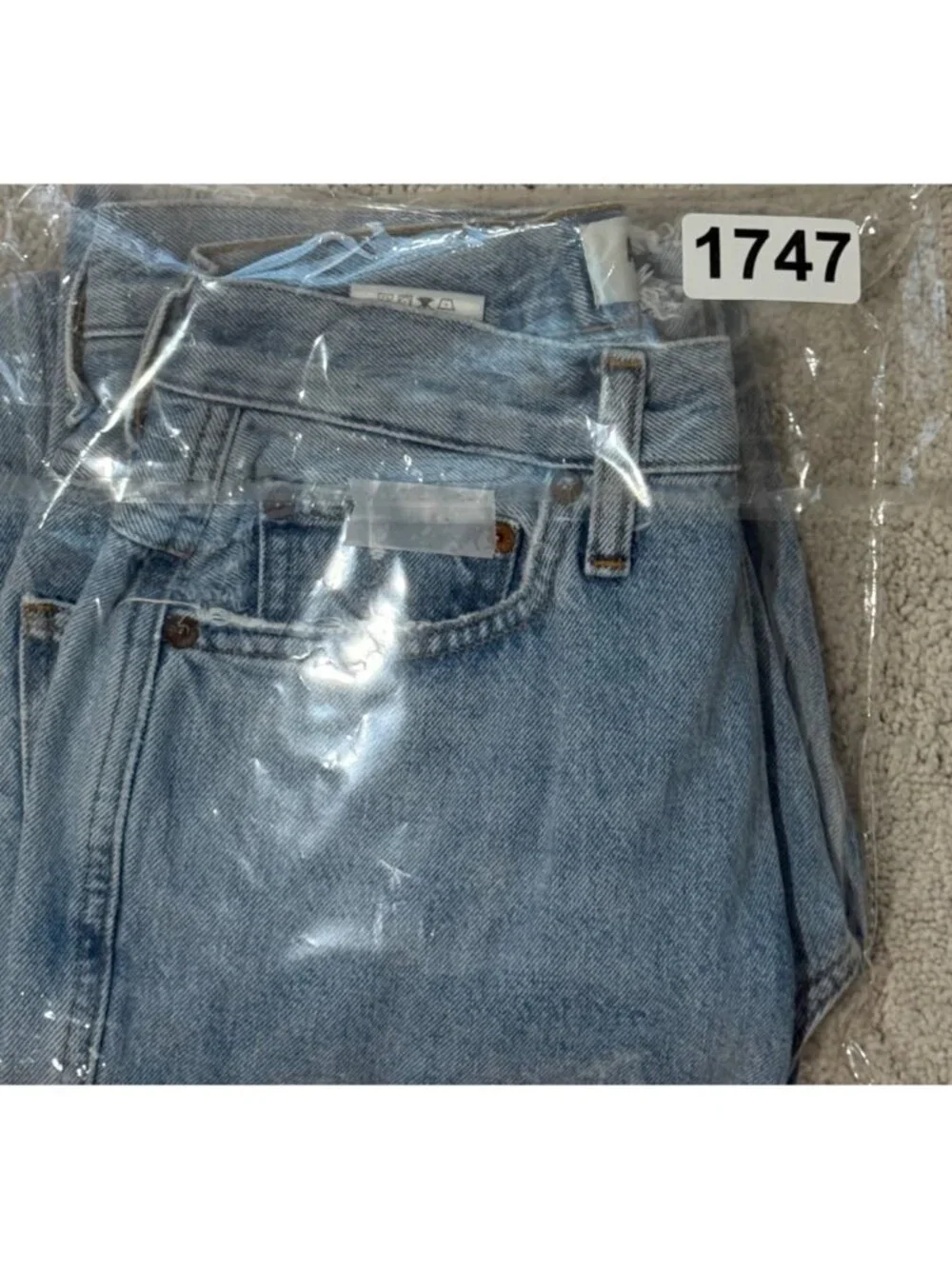 Agolde Jeans Womens Size 26 Pinch Waist High Rise Kick Jeans A095-1141 Crop - Picture 14 of 14